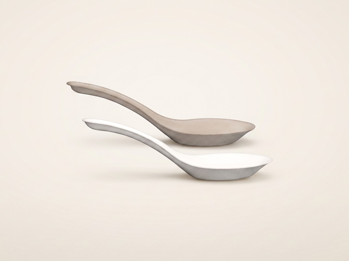 Plant-fibre tasting spoon 14.2 cm COD 7383
