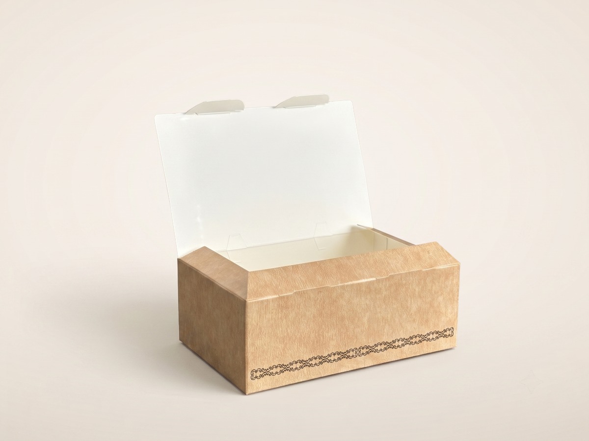 Vented fried food box 16 x 10 x H6 cm COD 9899
