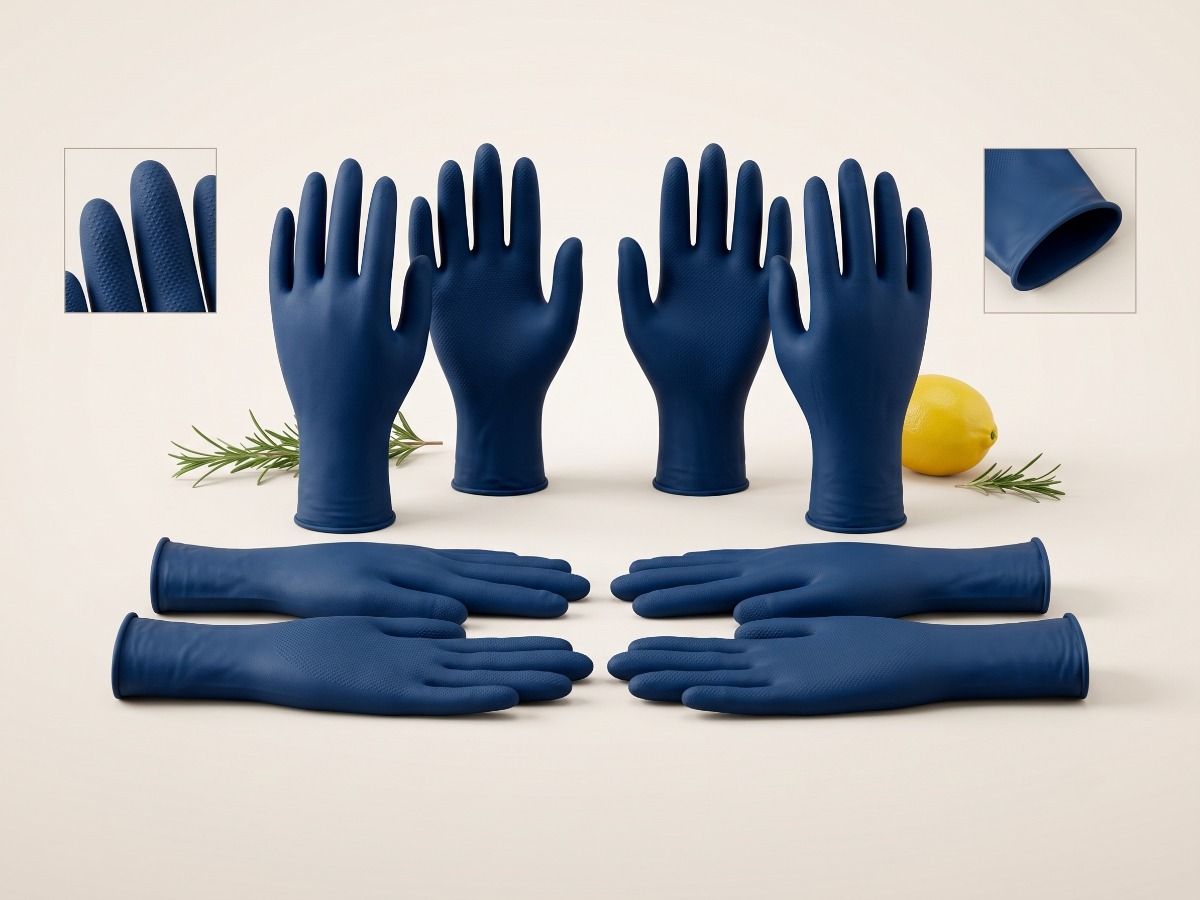 Disposable nitrile gloves S / M / L / XL COD 6713