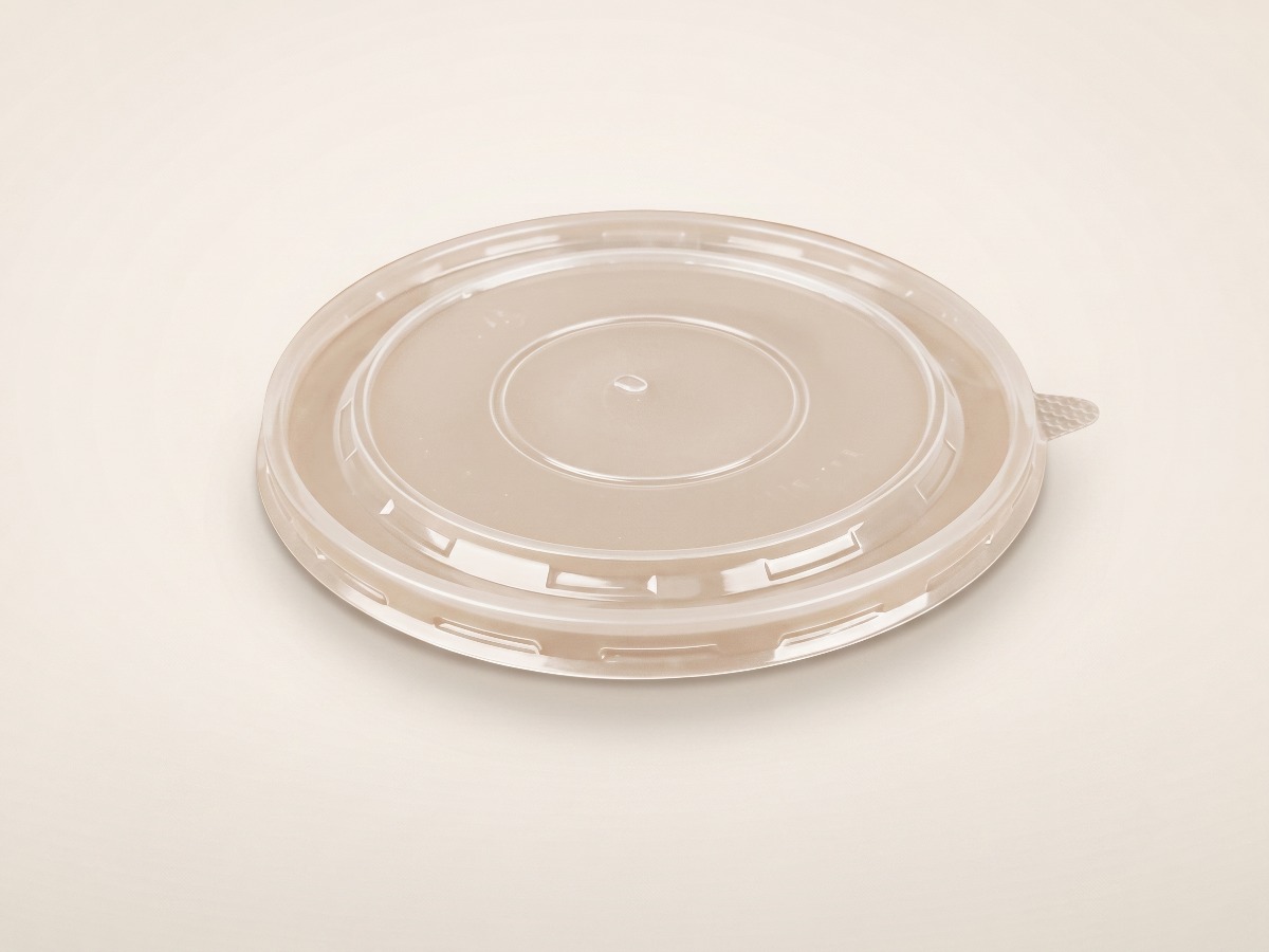 Lid for paper salad bowl PP Ø117 mm COD 9288